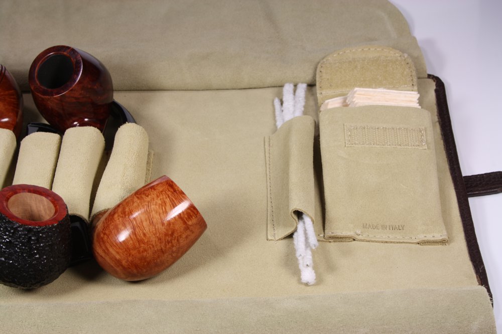006303ic8X4kwjDJk4T Savinelli Pipe Bag T660 Brown