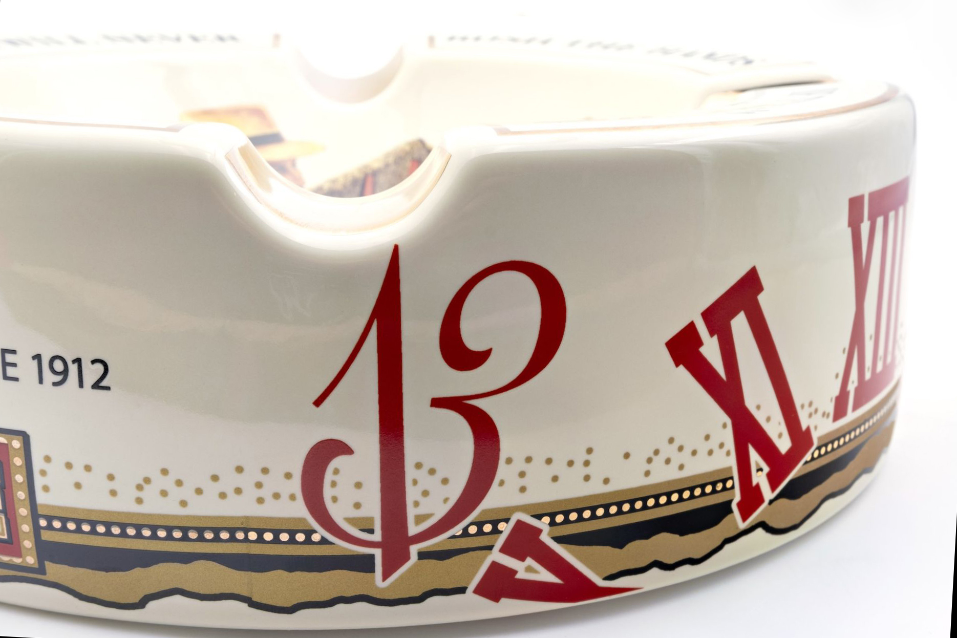 Arturo Fuente Cigar Ashtray White Arturo Fuente Cigar Ashtray White
