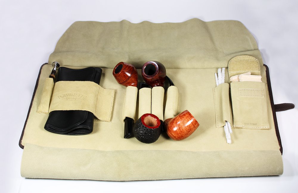006301pZccxhJ2y7vtM Savinelli Pipe Bag T660 Brown