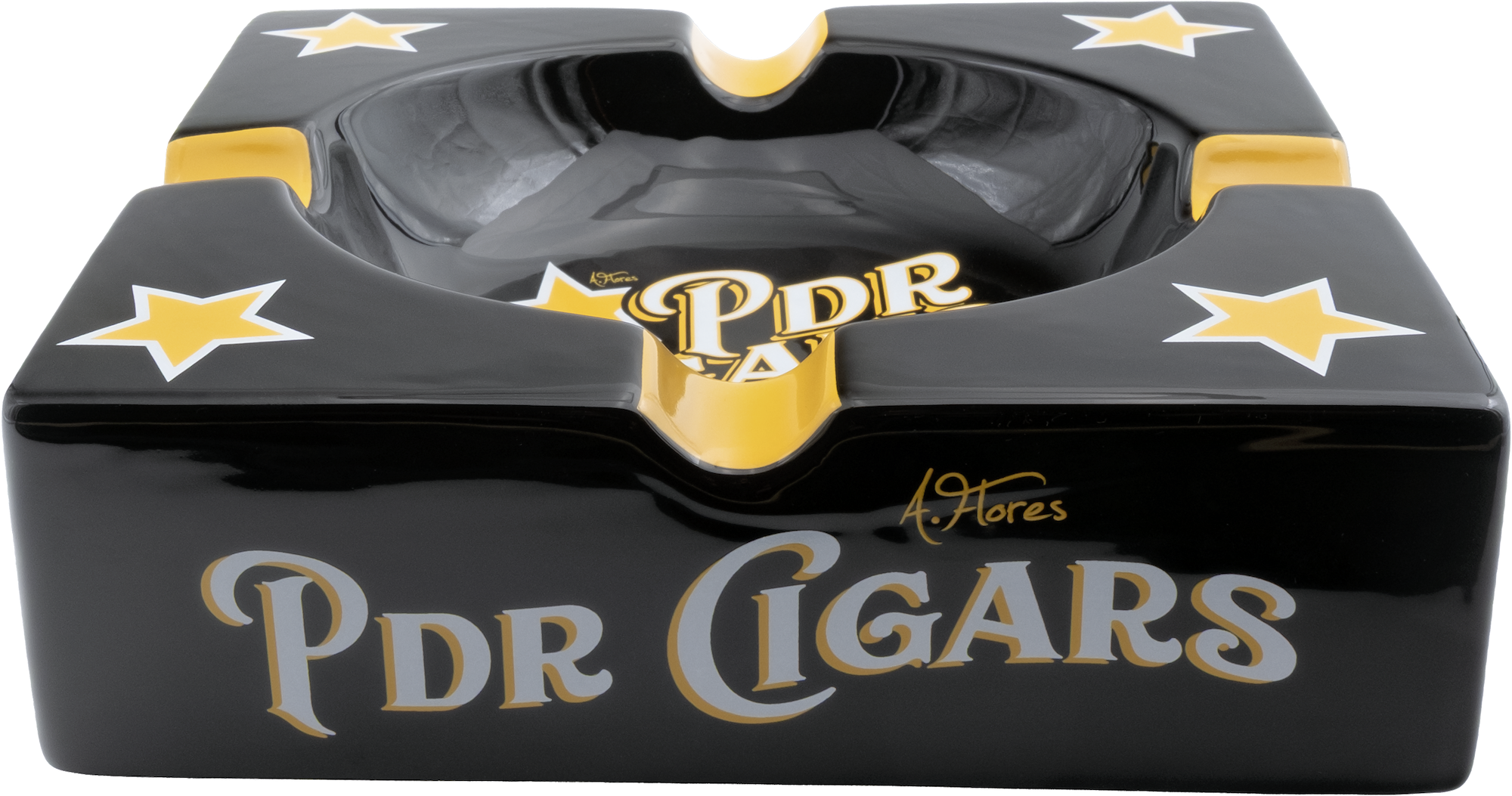 PDR Cigar Ashtray Black