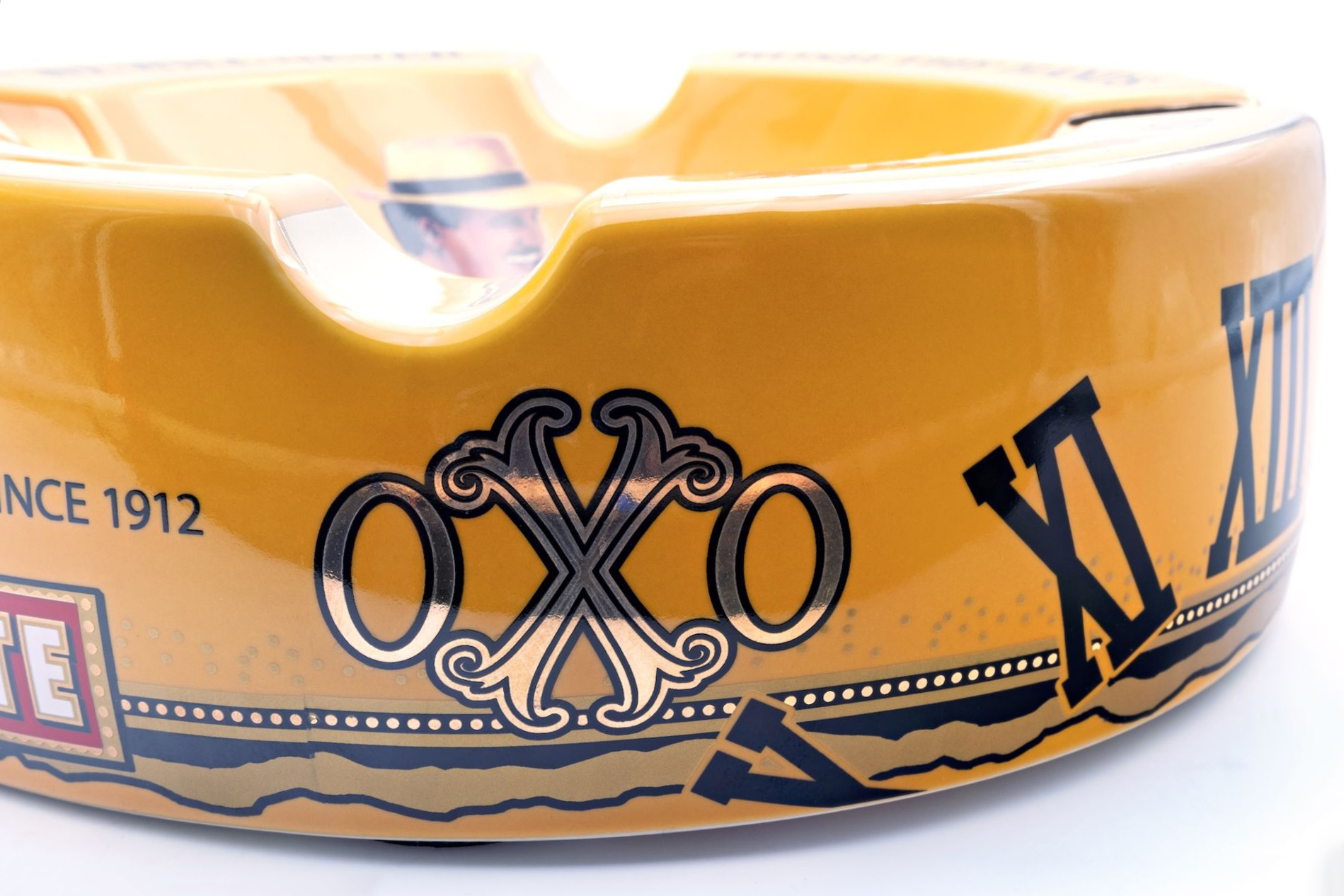 Arturo Fuente Cigar Ashtray Yellow Arturo Fuente Cigar Ashtray Yellow