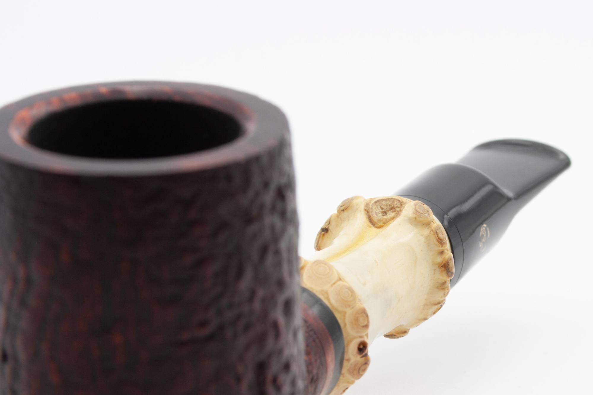 Rattray's Bamboo Billiard Sandblast Red 9mm Rattray's Bamboo Billiard Sandblast Red 9mm