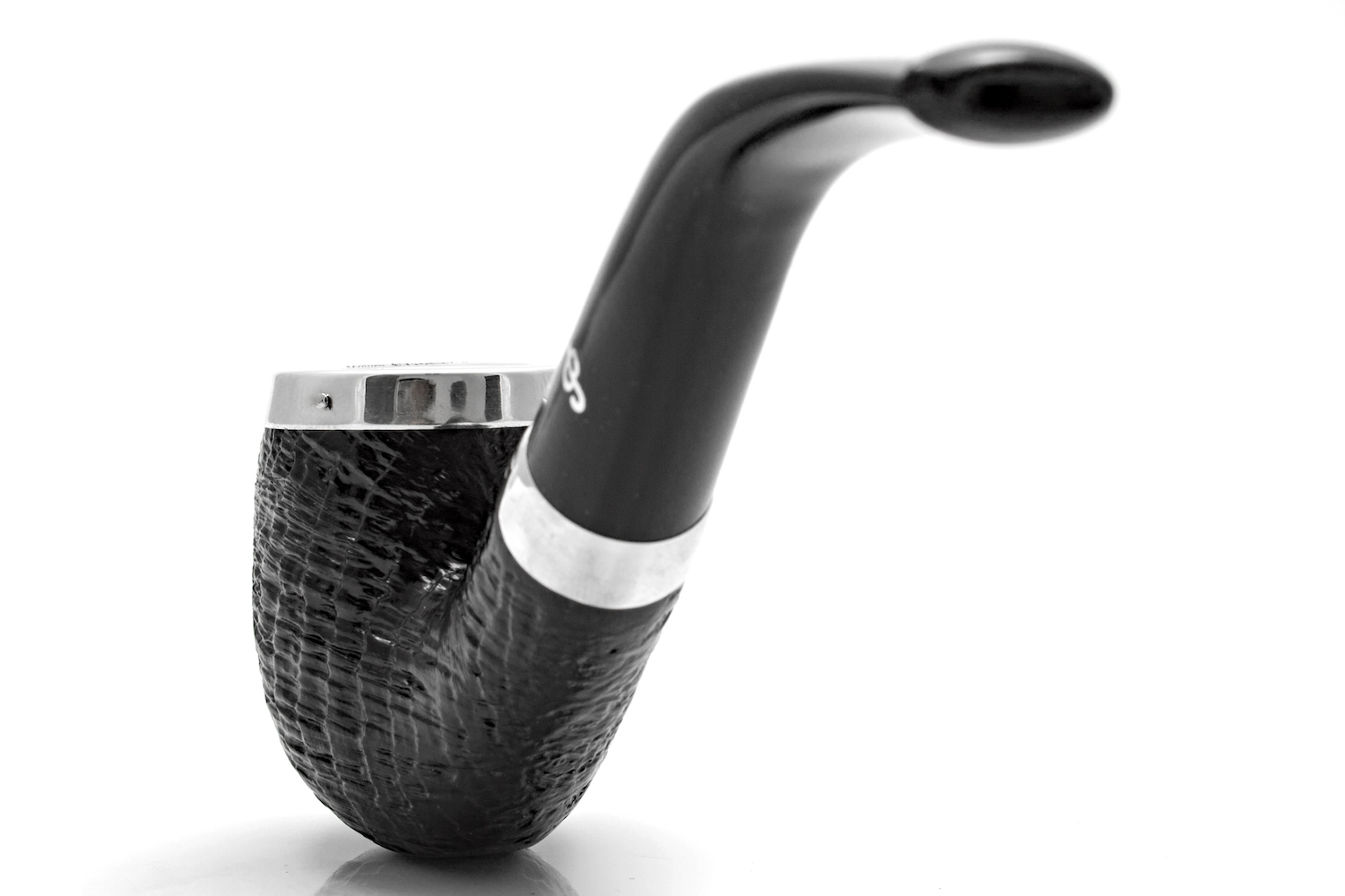 Peterson Silver Cap Sandblast 69