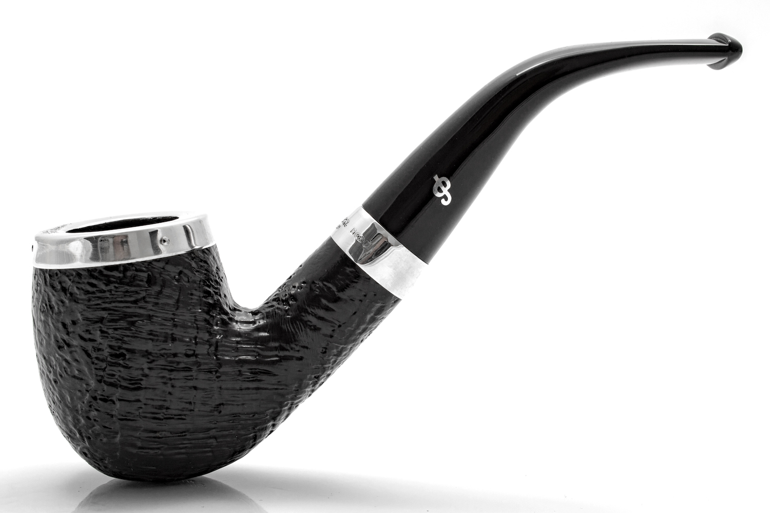 Peterson Silver Cap Sandblast 69
