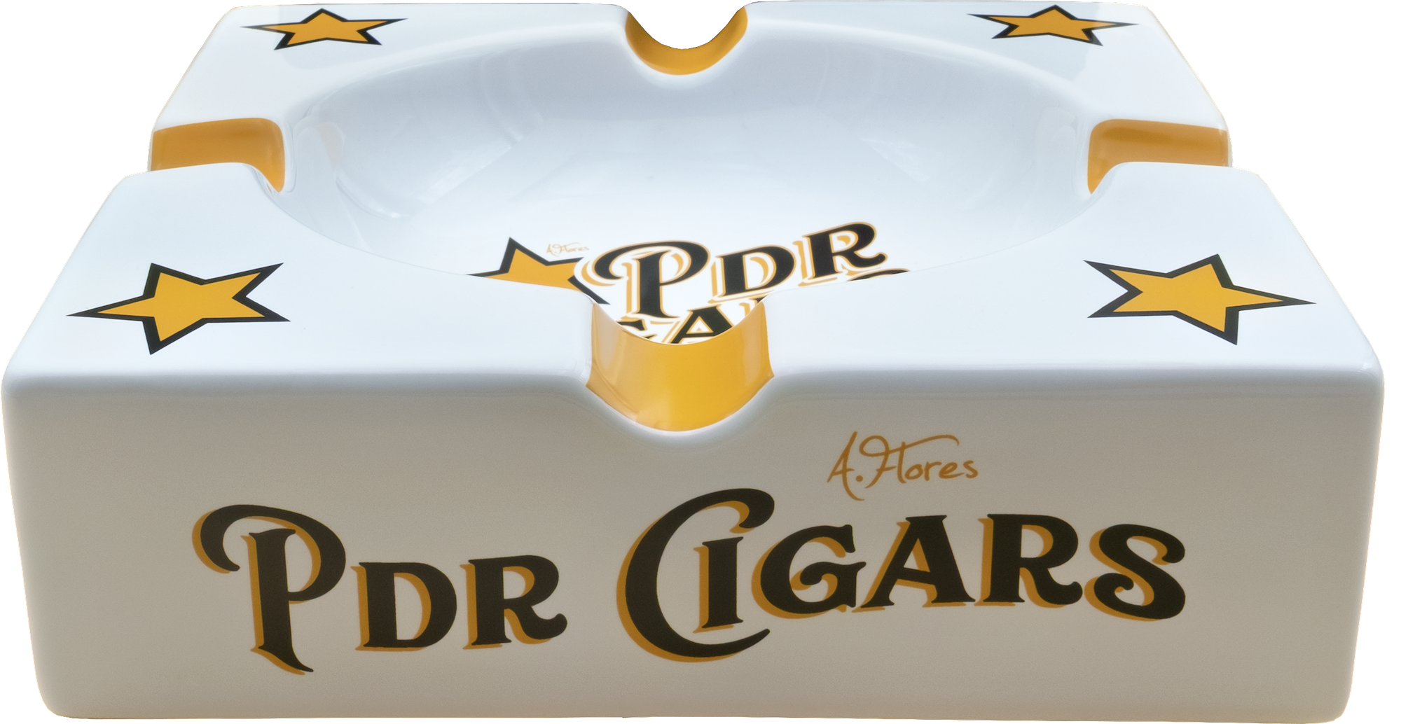 PDR Cigar Ashtray White