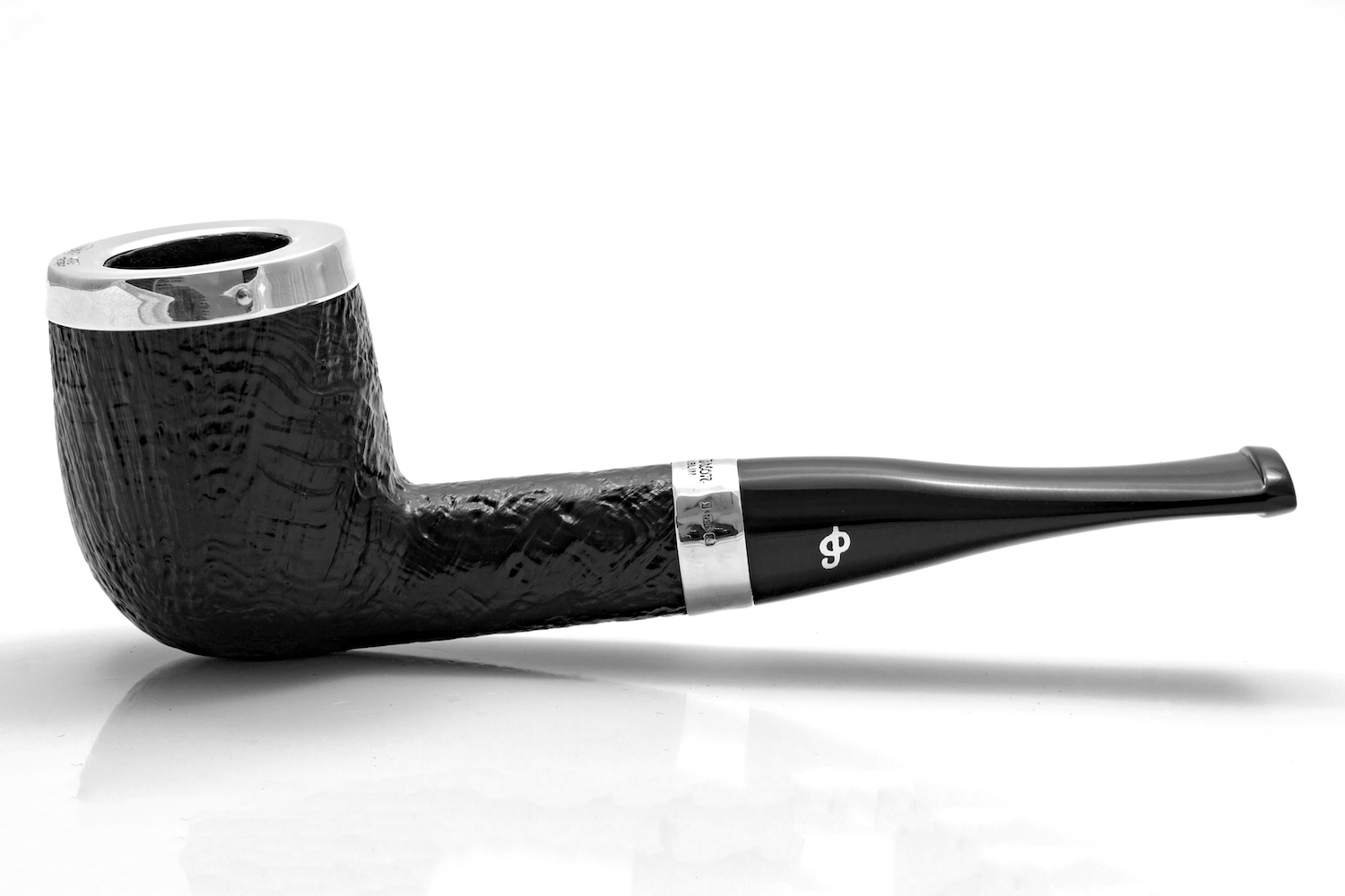 Peterson Silver Cap Sandblast 106