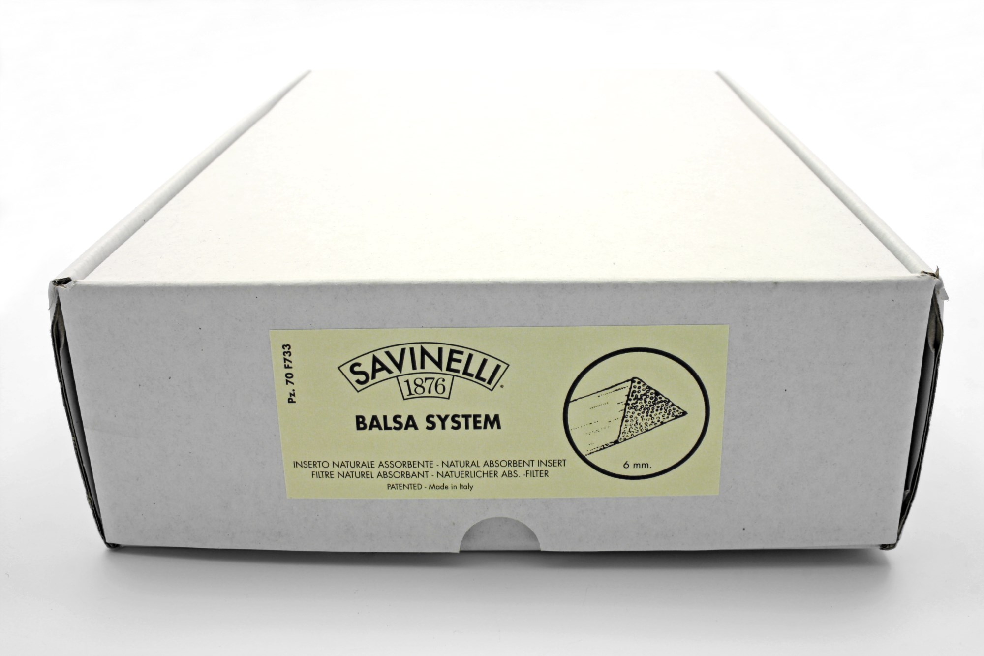 Savinelli Balsa 6mm Unit (70x)