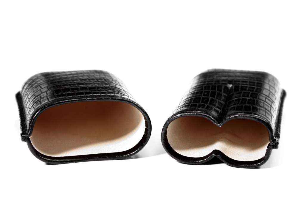Martin Wess 588 Lizard Black - 2 Short Robusto