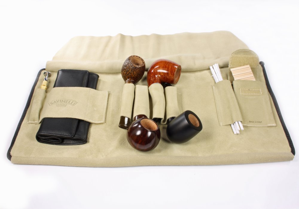 008451XXTdv68rofbdf Savinelli Pipe Bag T660 Black
