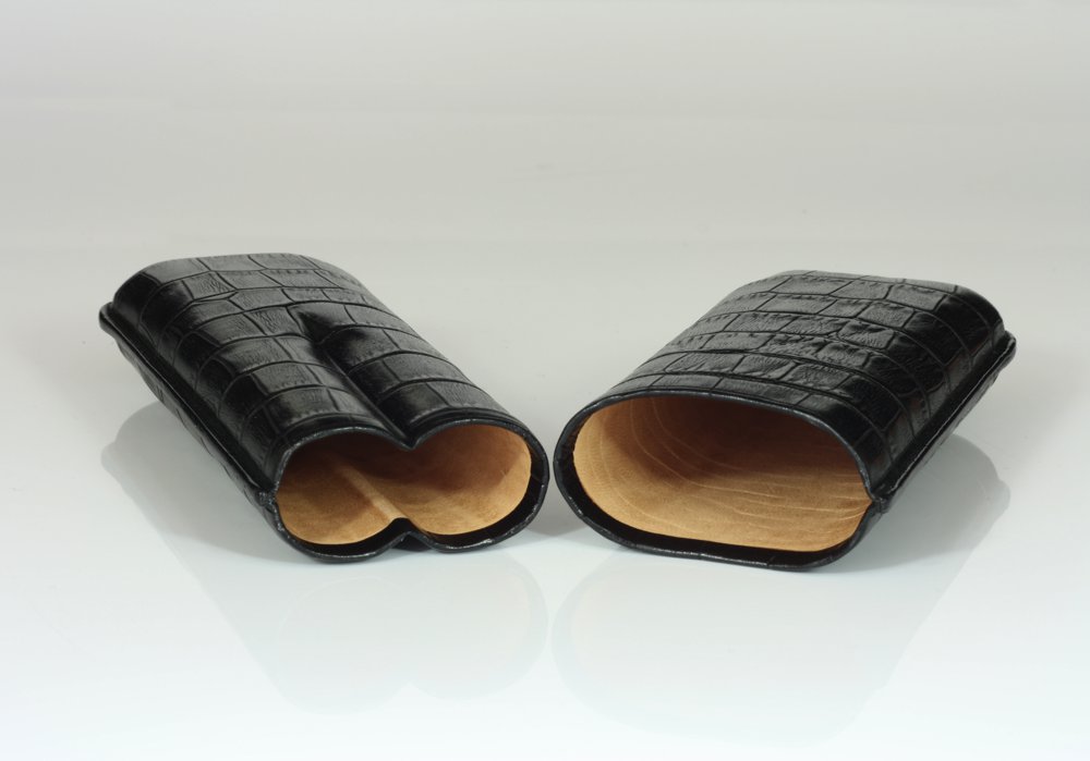 Martin Wess 590 Croco Black - 2 Robustos