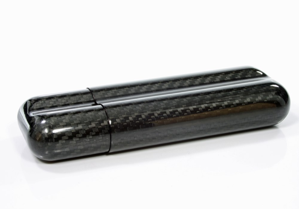 Magic Adjustable Cigar Case 2 Carbon Black