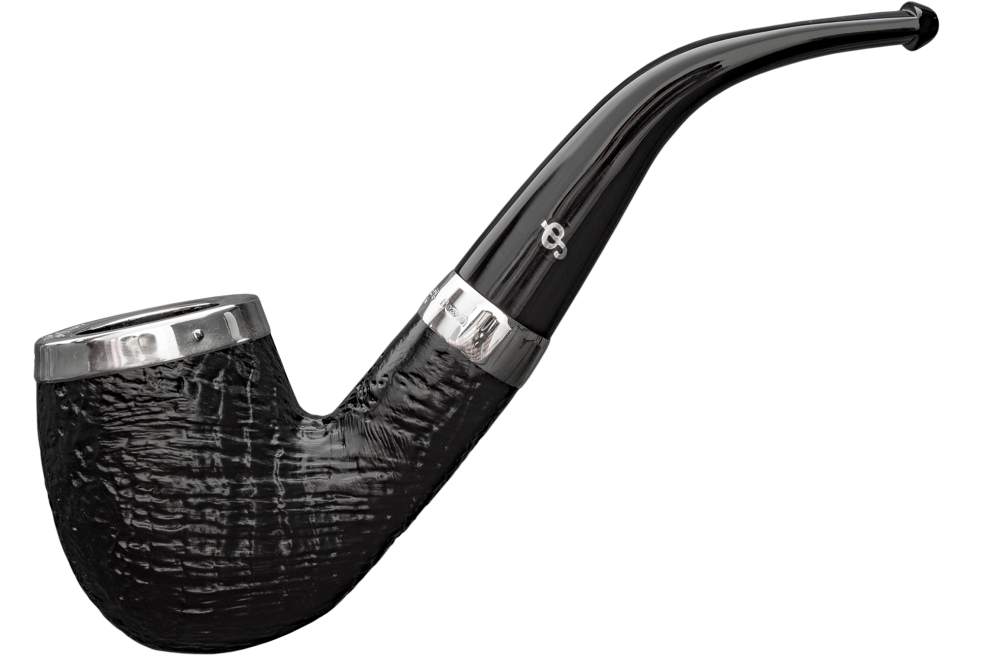 Peterson Silver Cap Sandblast 69