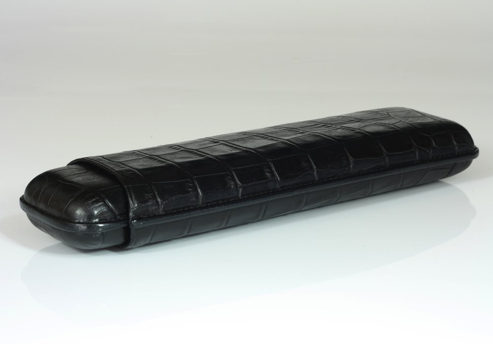 Martin Wess 594 Croco Black - 2 Churchills