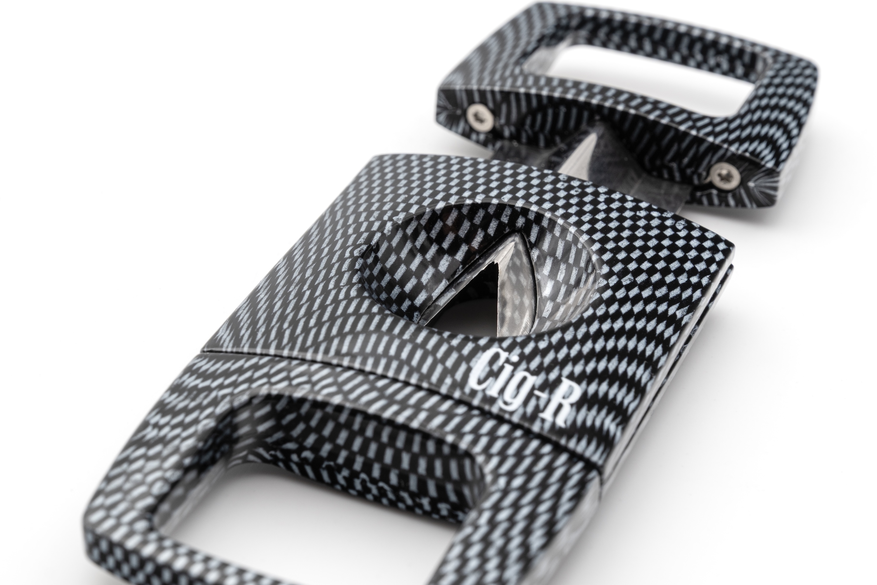 Cig-R Cigar Cutter V-Cut Carbon