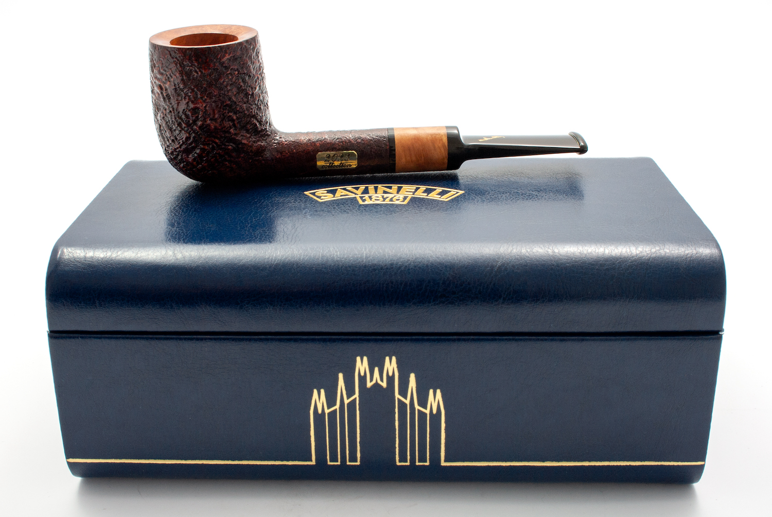 Savinelli Collection 23 Sandblast Panelt