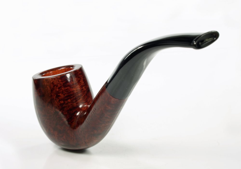 008351TOm1a670NPwZ1 Savinelli Punto Oro Burgundy 606