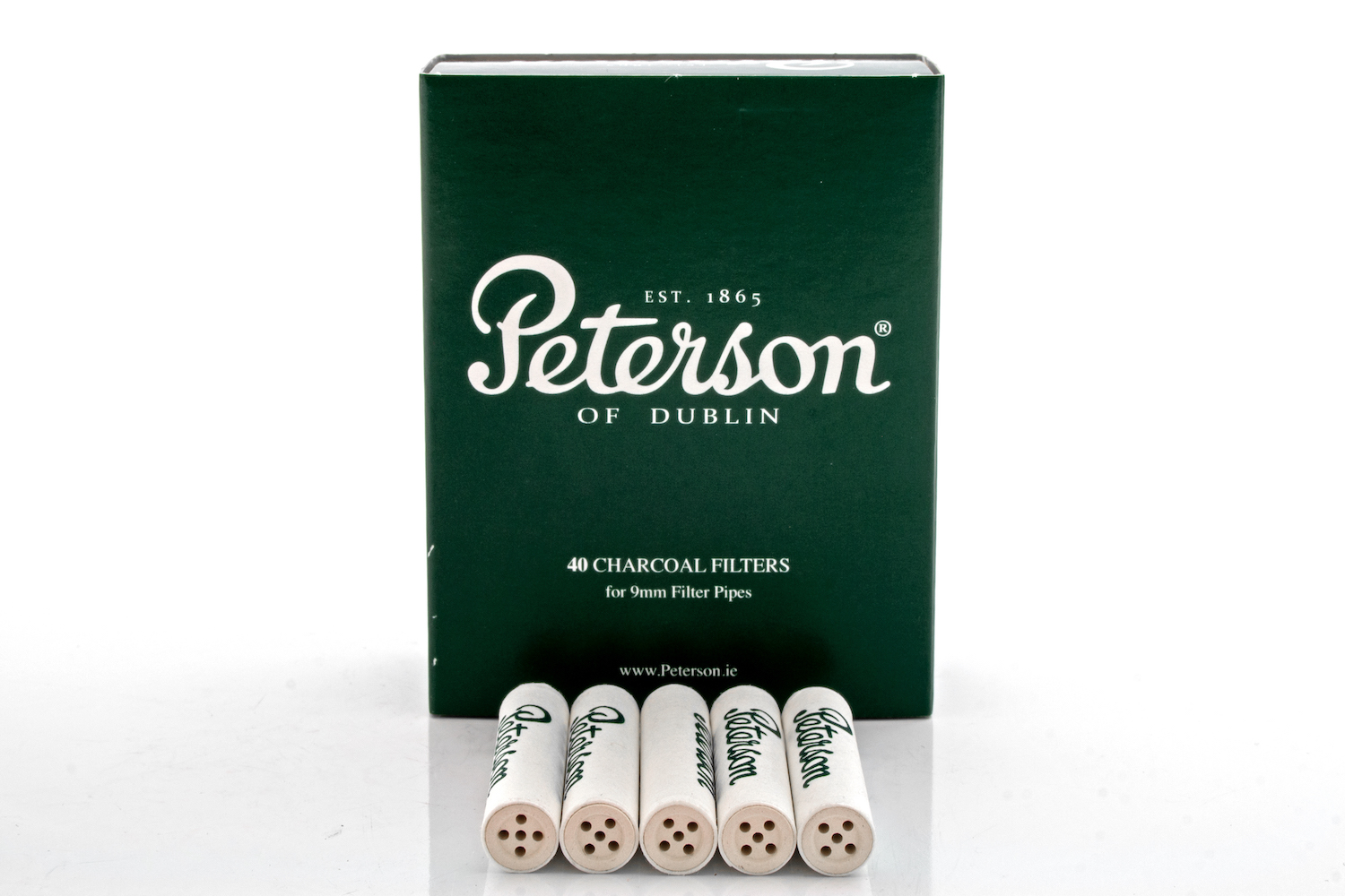 Peterson 40 Activated Charcoal Filter 9mm (10x)