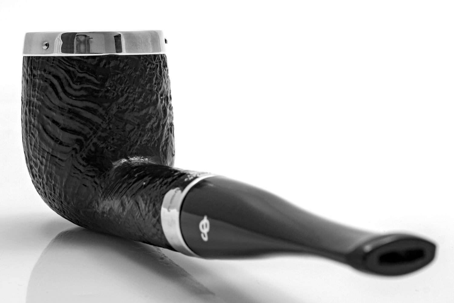 Peterson Silver Cap Sandblast 106