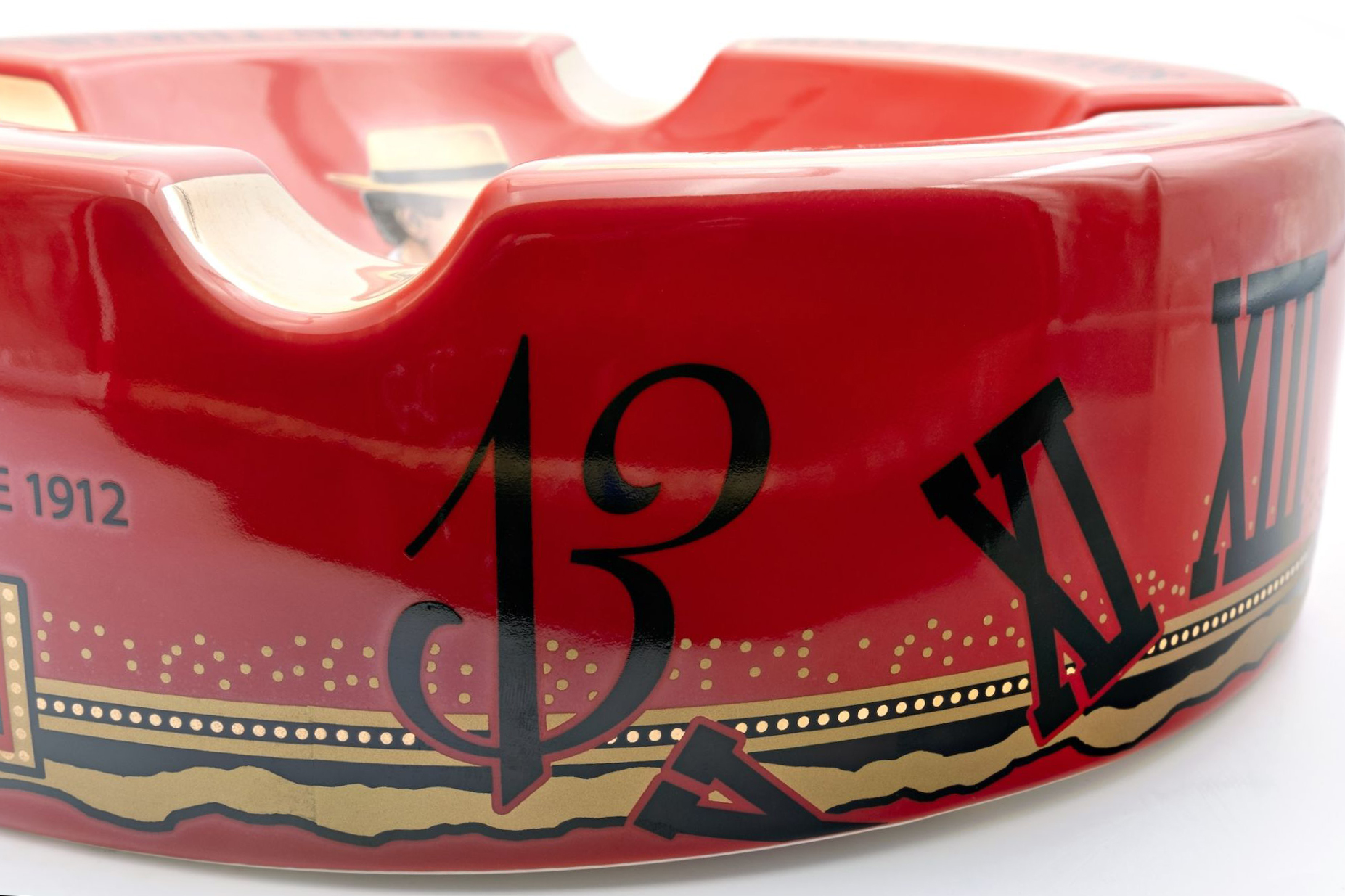 Arturo Fuente Cigar Ashtray Red