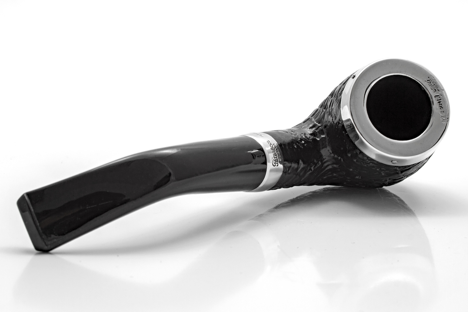 Peterson Silver Cap Sandblast 69