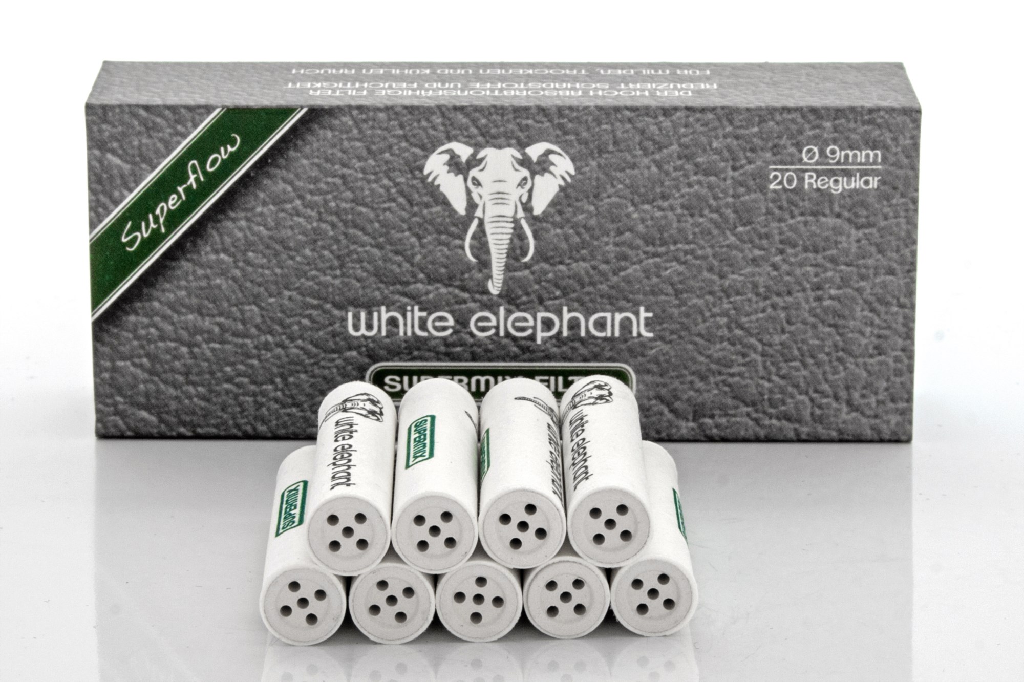20-Super-Mix-9mm-2 White Elephant 20 Super Mix Filter 9mm (20x)