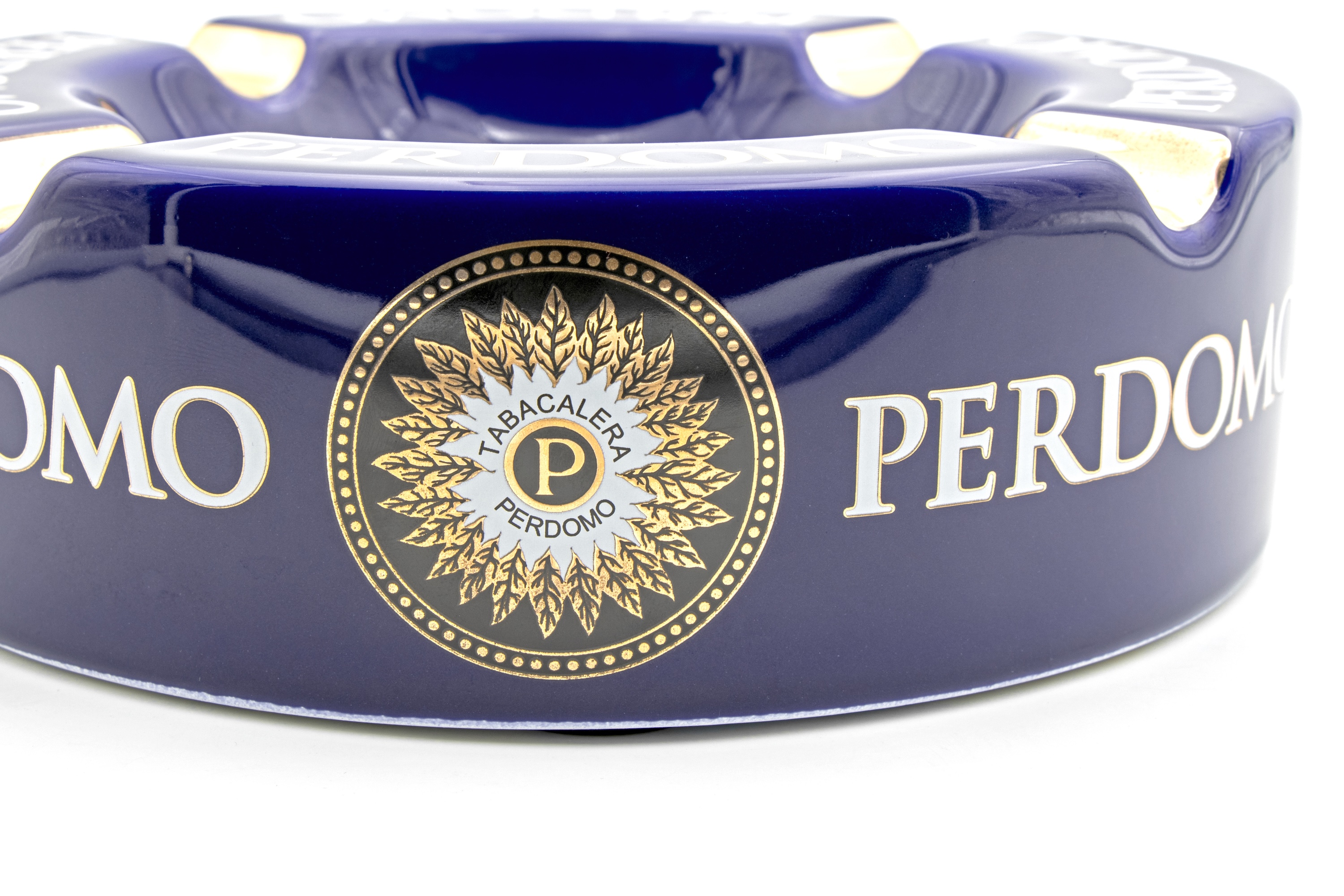 Perdomo Cigar Ashtray Blue