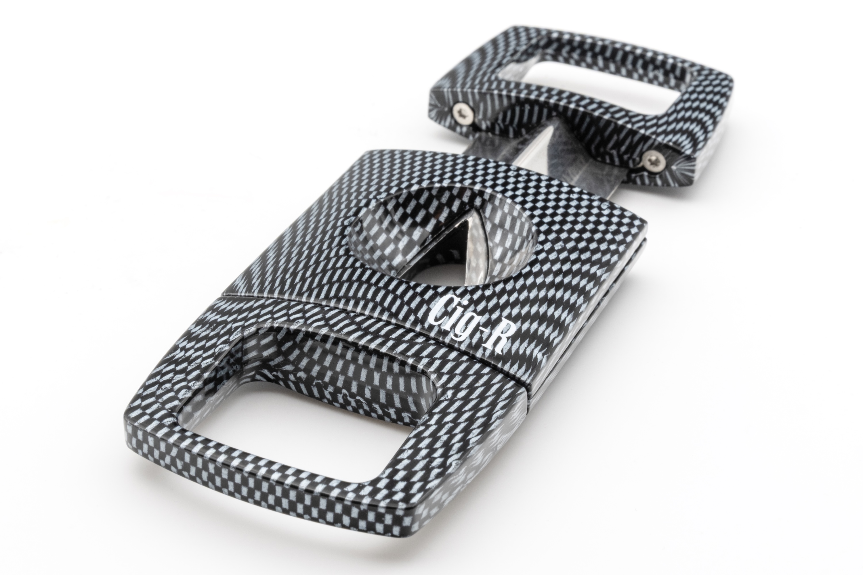 Cig-R Cigar Cutter V-Cut Carbon