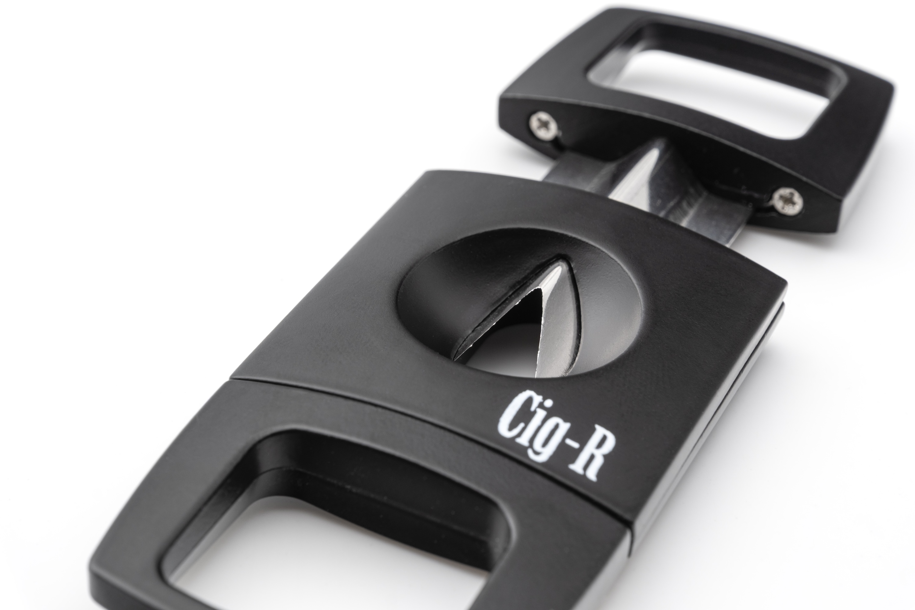Cig-R Cigar Cutter V-Cut Black