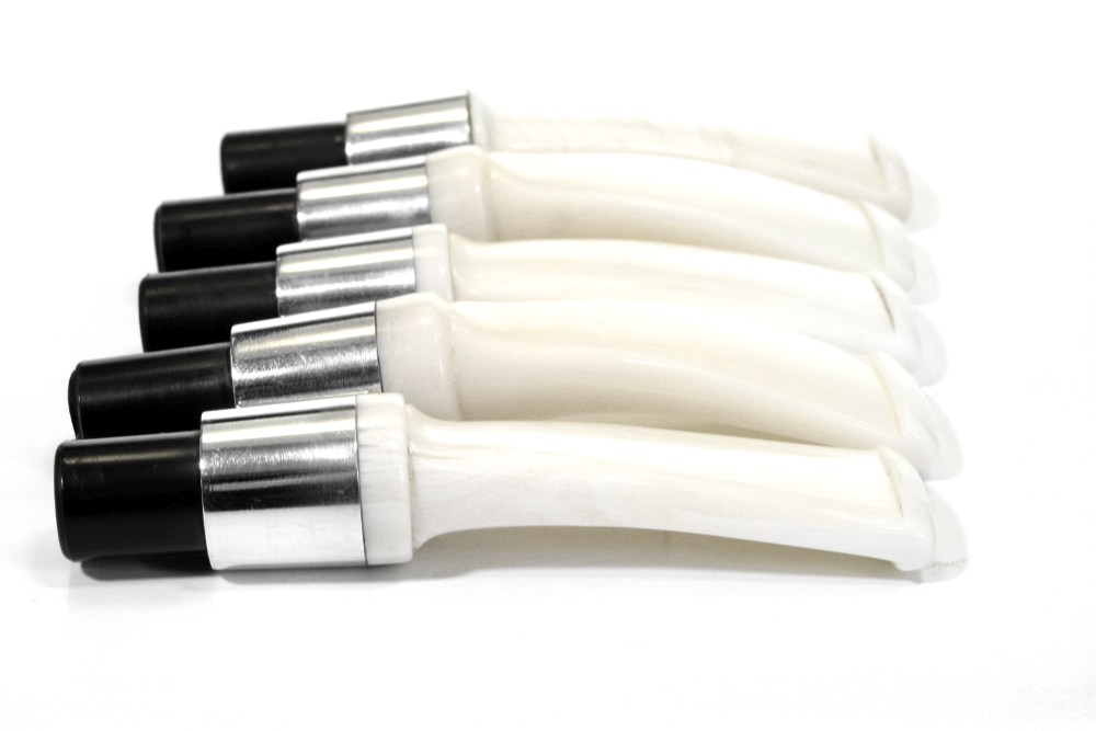 No Name Mouthpiece White-chrome Saddle (6x)