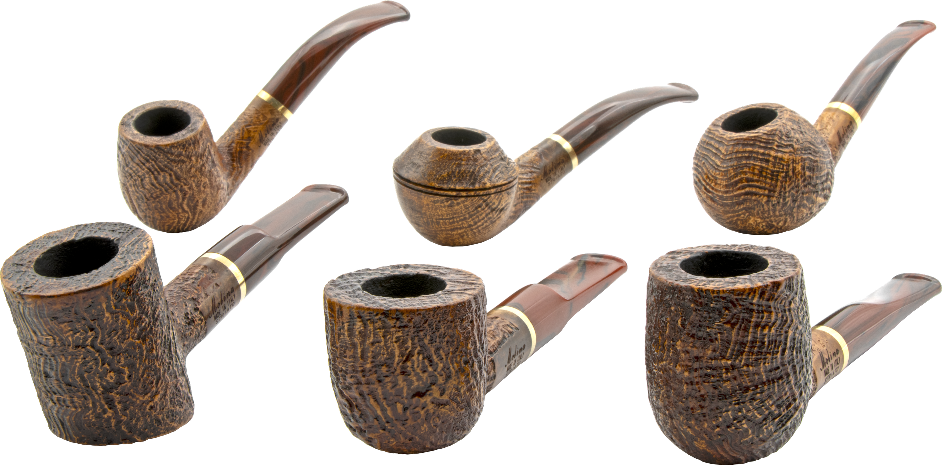 Molina Striato Sandblast Brown (12x)
