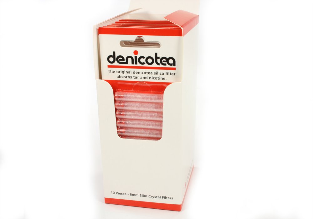 Denicotea Slimline Filter 6mm (10x)