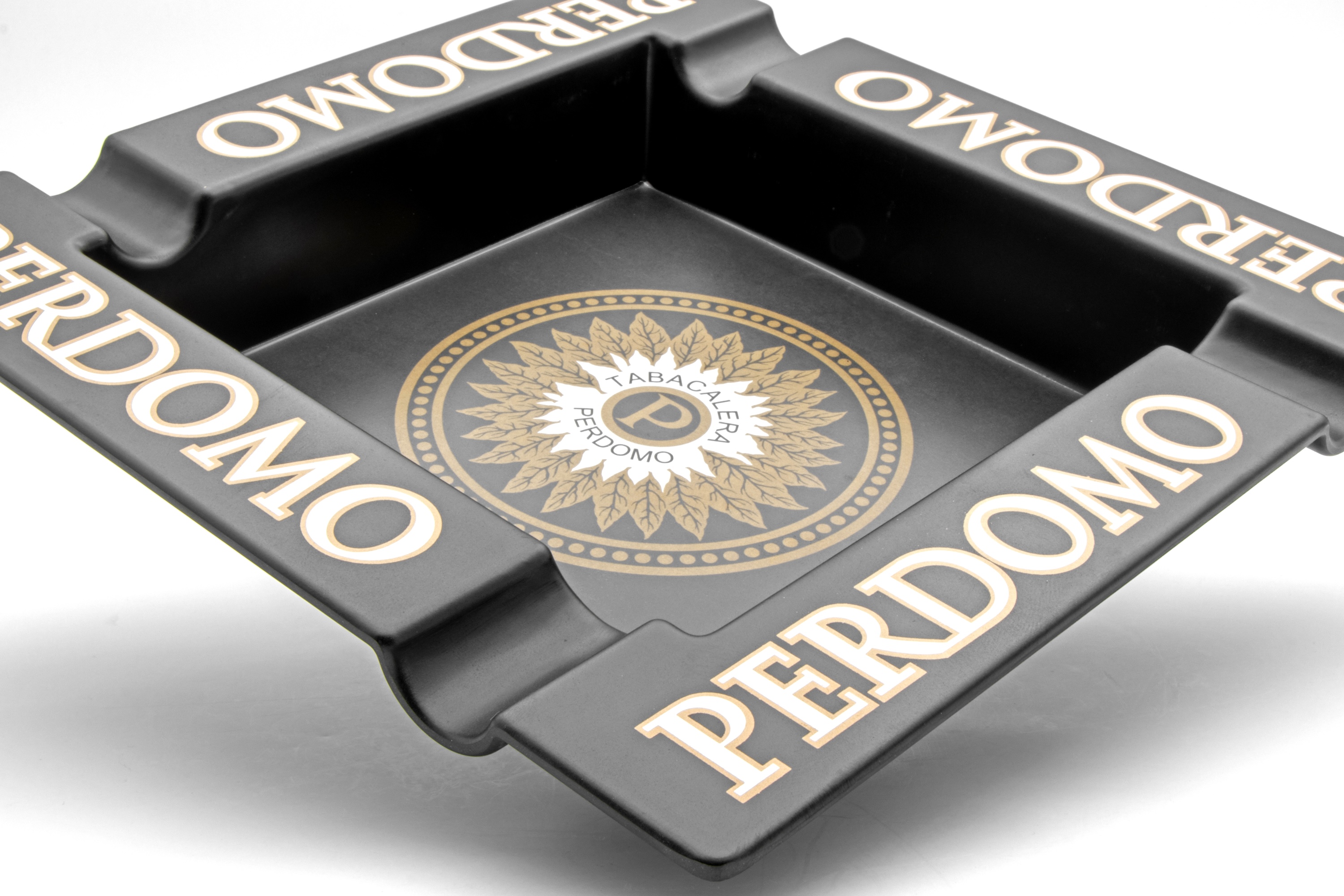 Perdomo Cigar Ashtray II Black