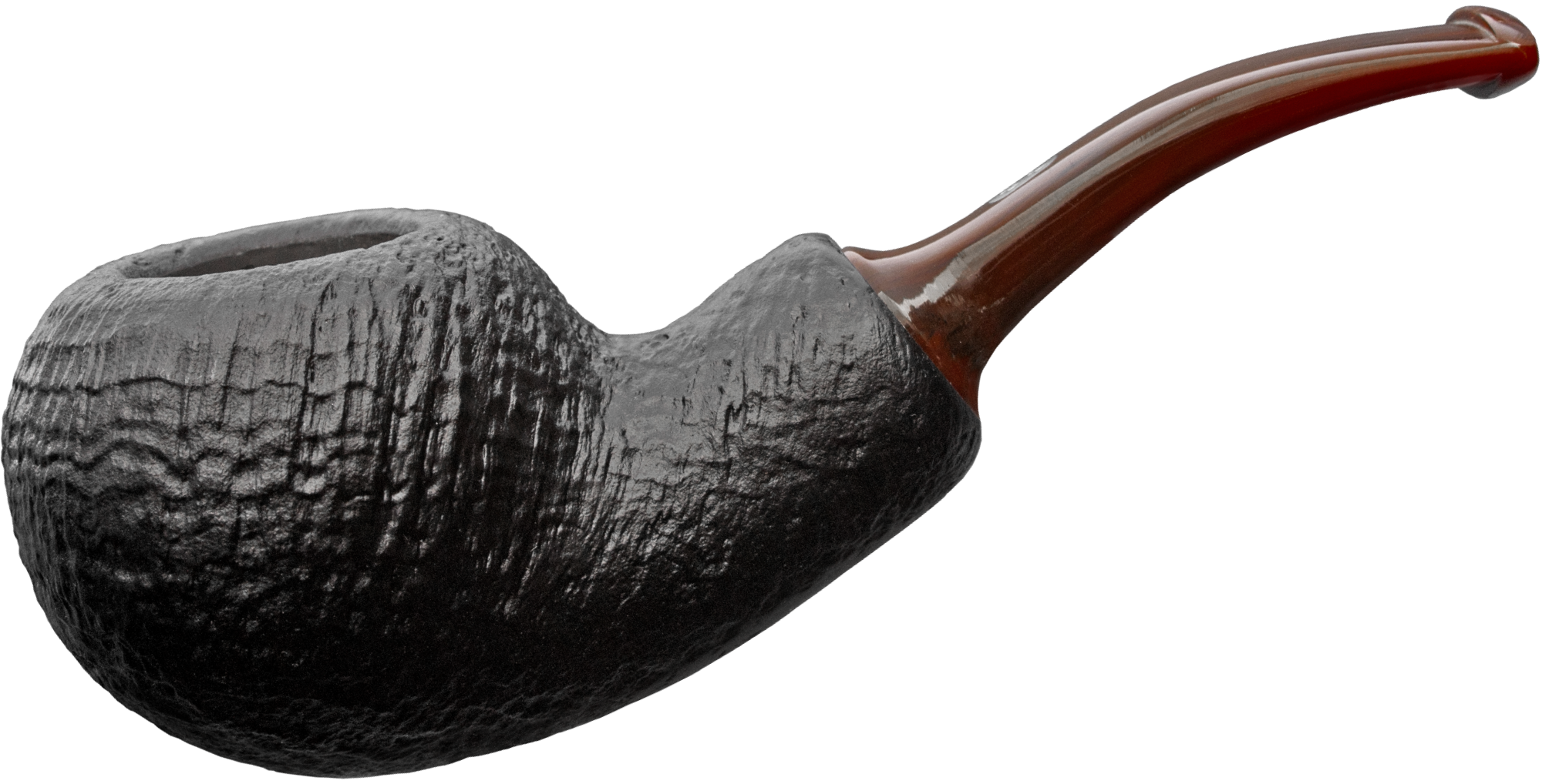 Chacom Reverse Calabash 1 Sandblast Black