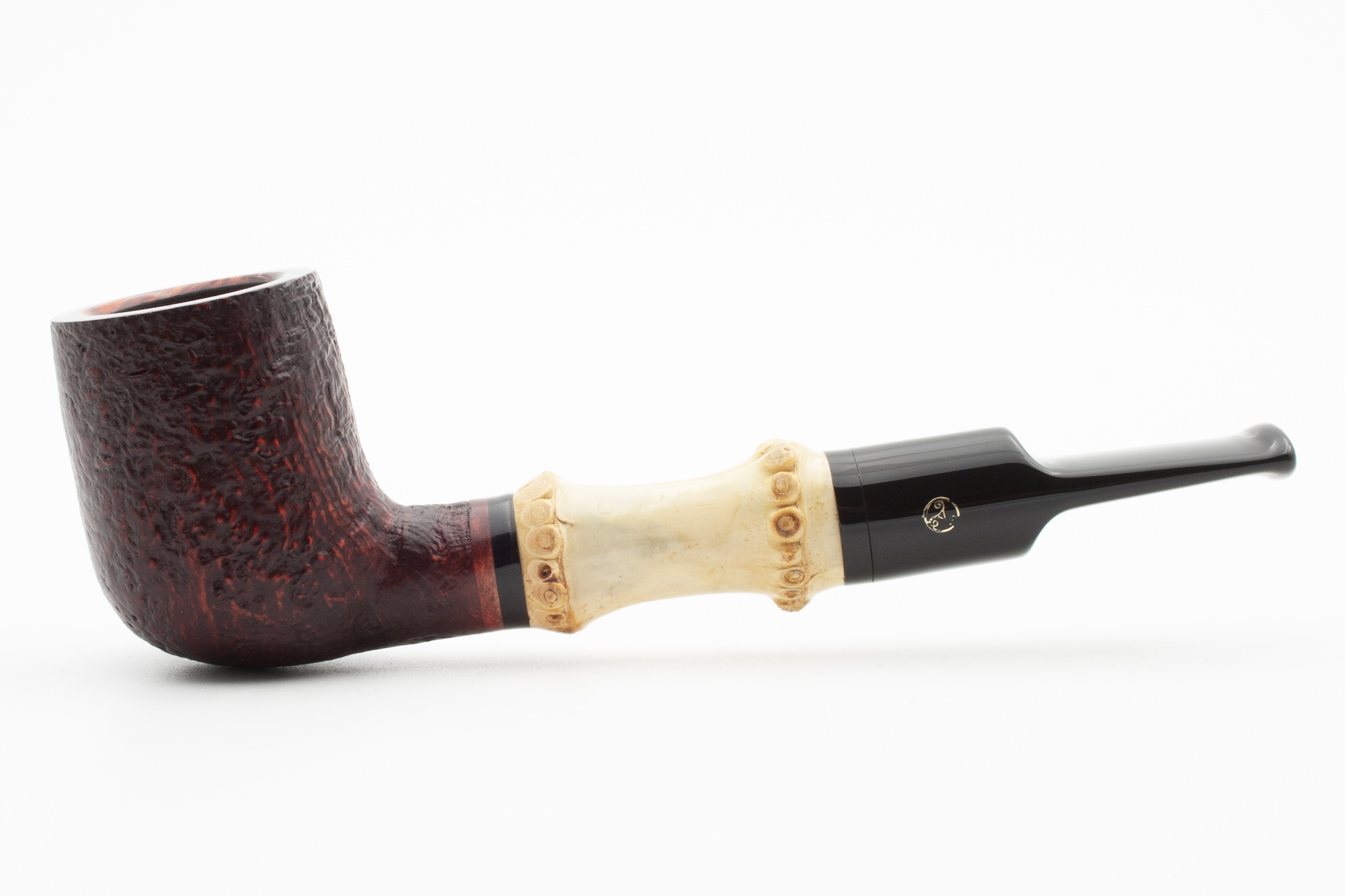 Rattray's Bamboo Billiard Sandblast Red 9mm Rattray's Bamboo Billiard Sandblast Red 9mm