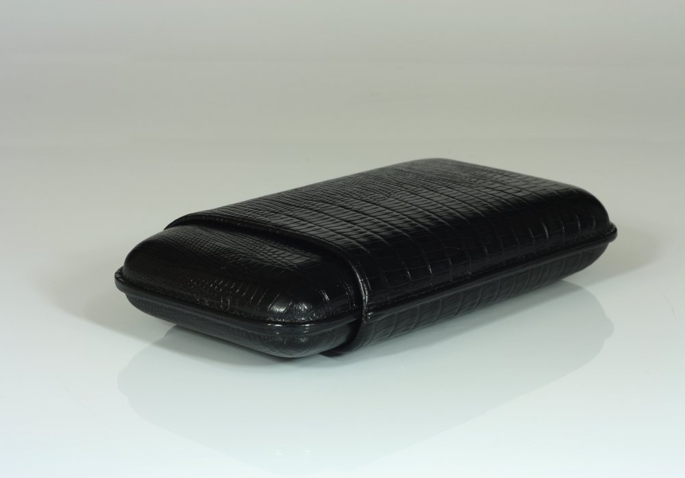 Martin Wess 591 Lizard Black - 3 Robustos