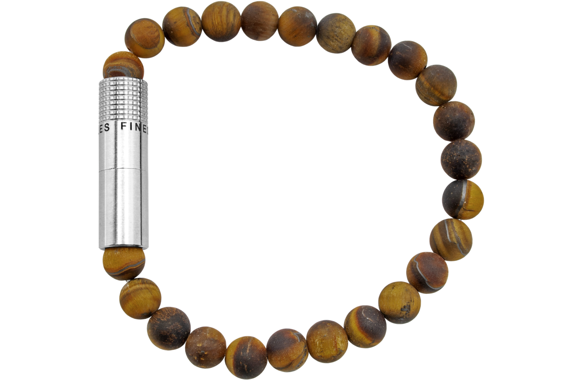 Les Fines Lames Punch Bracelet L Tiger Eye 8mm