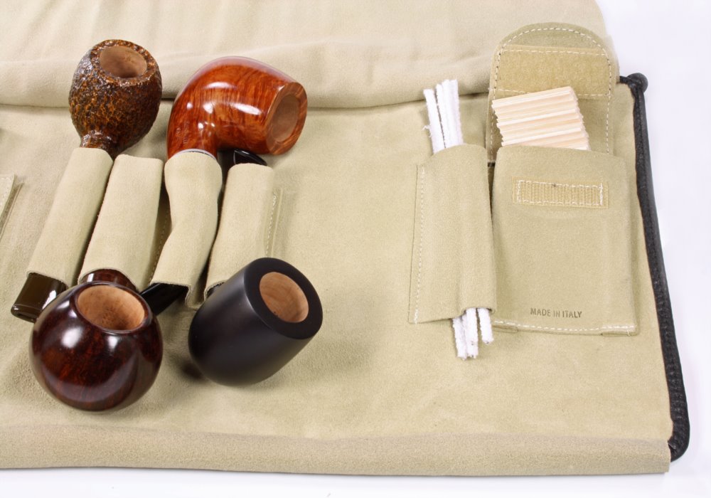 008452HPqs63cg3Woe8 Savinelli Pipe Bag T660 Black