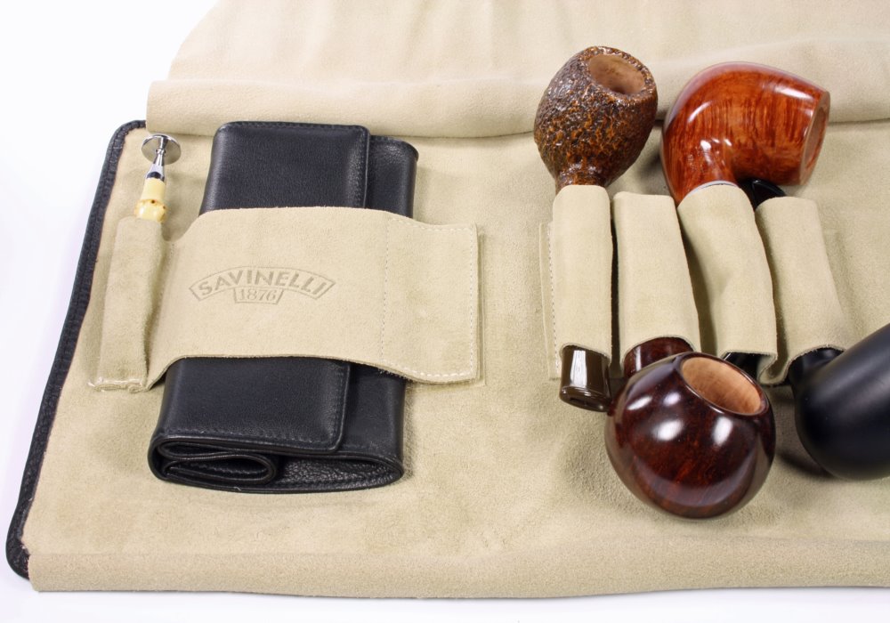 008453ltjahE2jKFD7R Savinelli Pipe Bag T660 Black