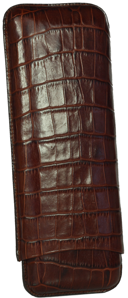 Martin Wess 595 Croco Brown - 3 Churchills