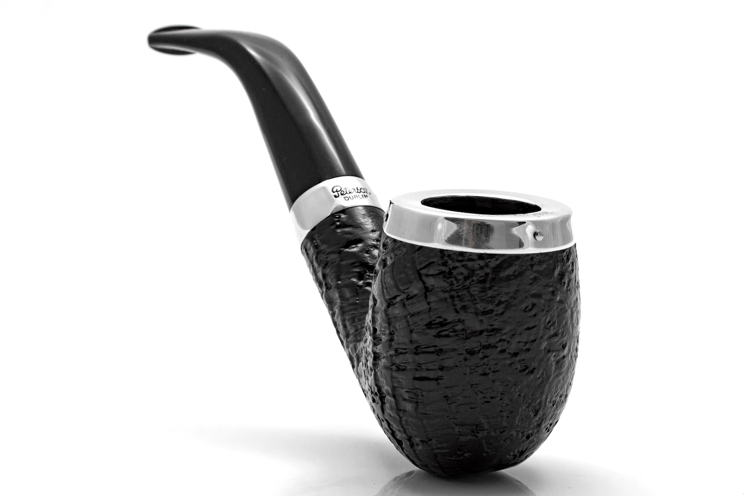 Peterson Silver Cap Sandblast 69