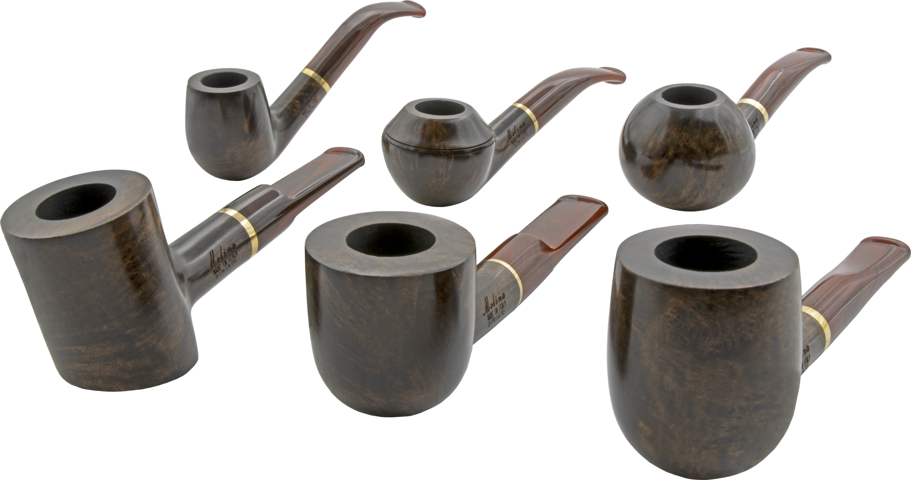 Molina Striato Smooth Brown (12x)