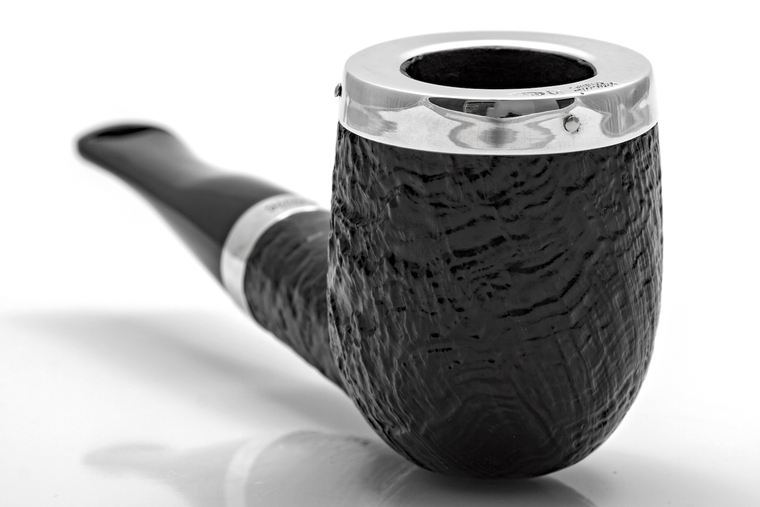 Peterson Silver Cap Sandblast 106