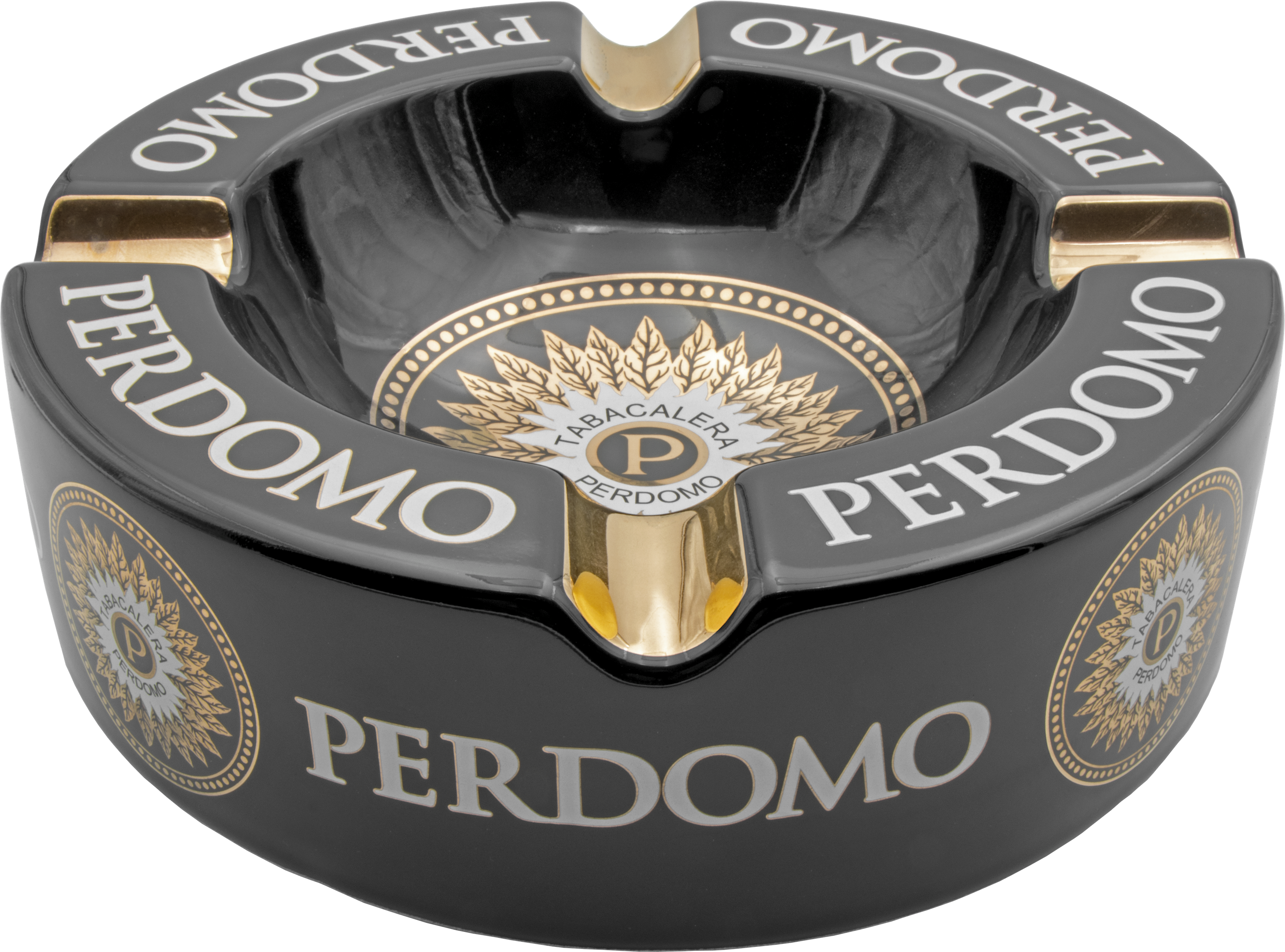Perdomo Cigar Ashtray Black