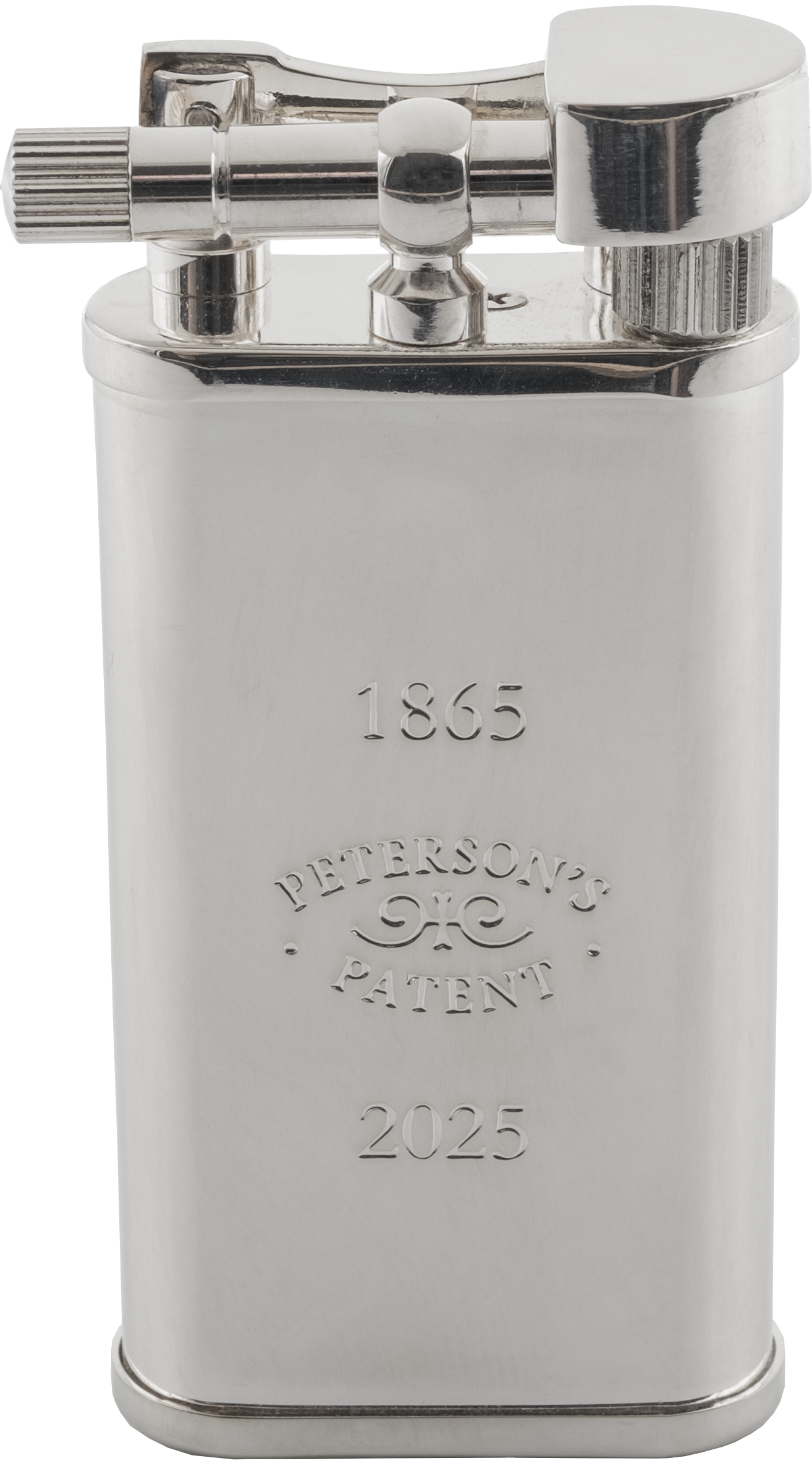 Peterson Pipe Lighter 160th Anniversary Chrome