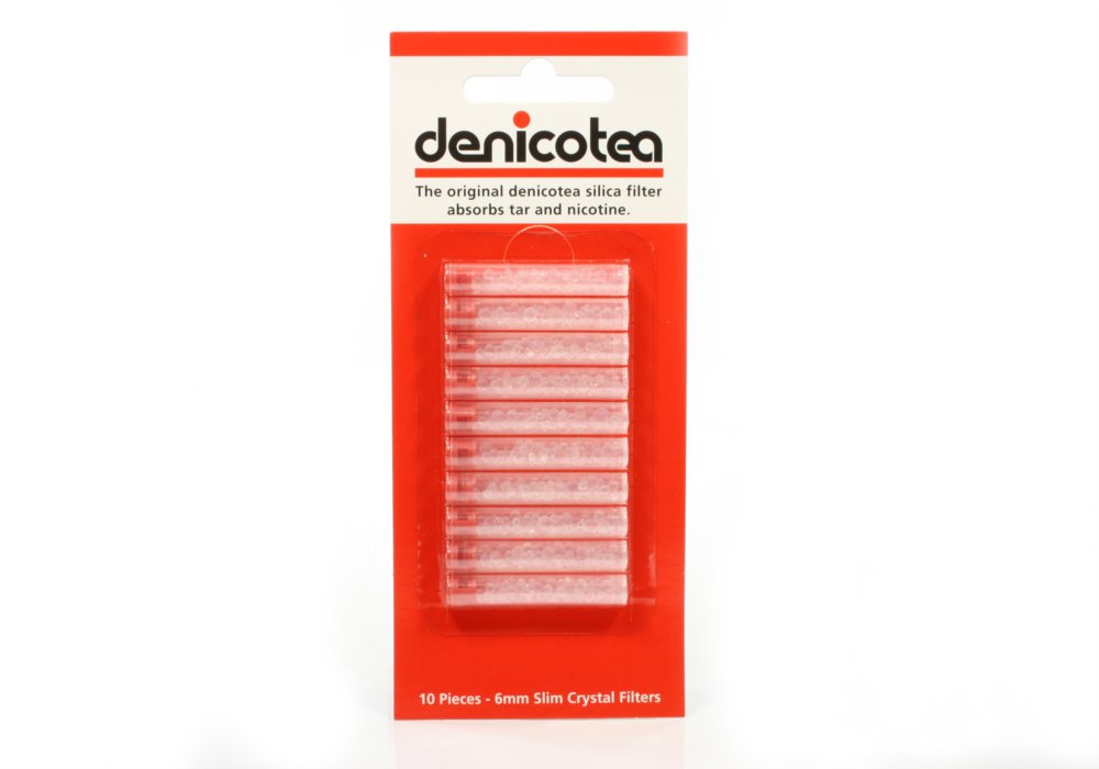 Denicotea Slimline Filter 6mm (10x)