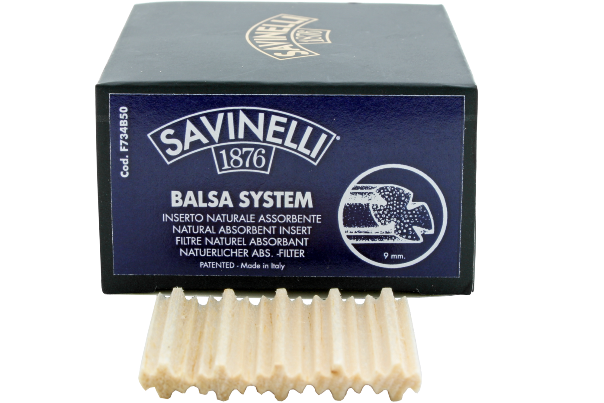 Savinelli Balsa 9mm Minibox (6x)