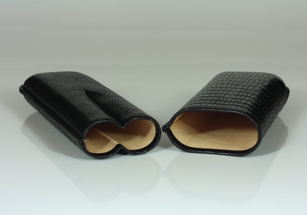 Martin Wess 590 Lizard Black - 2 Robustos