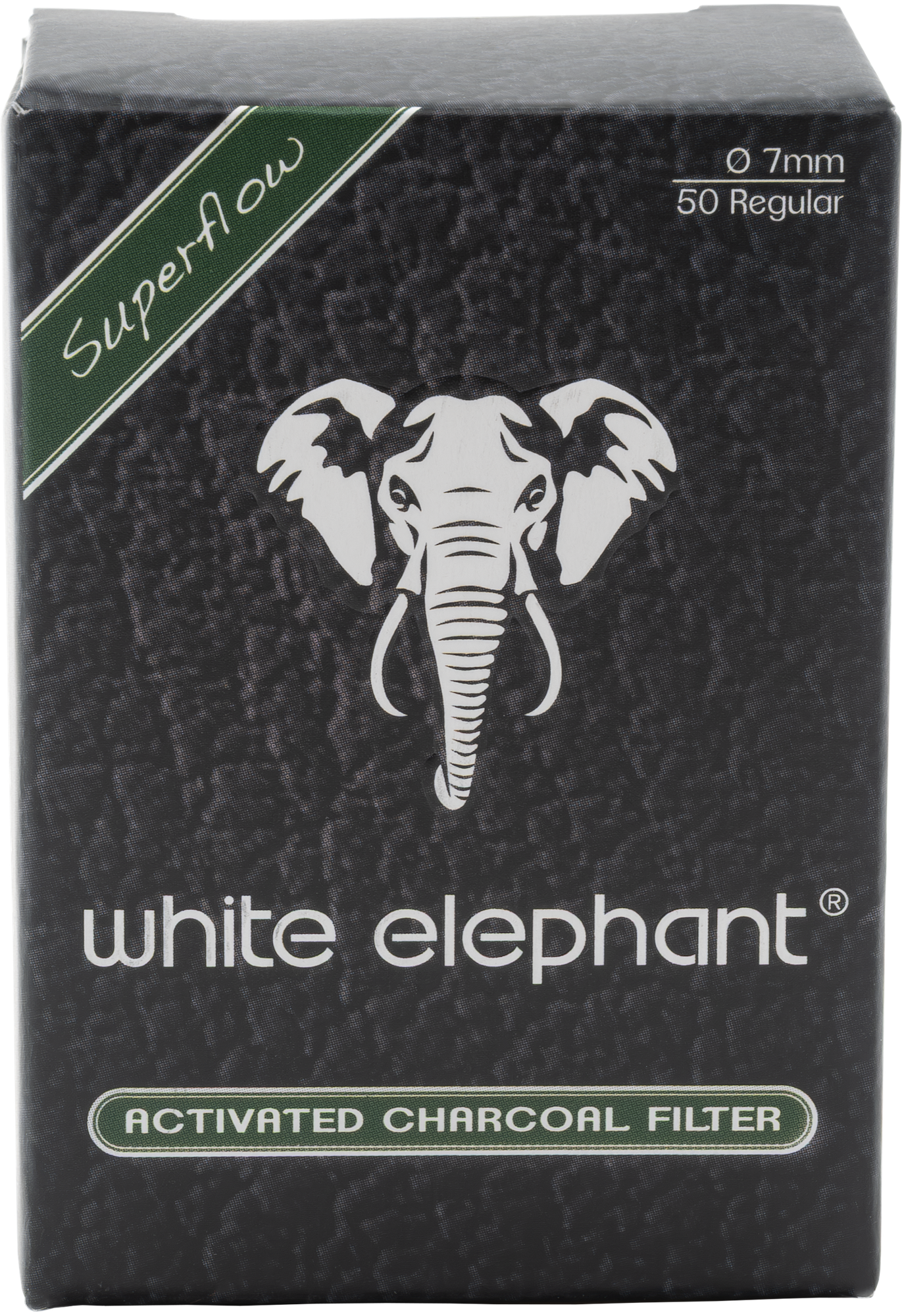 White Elephant 50 Activated Charcoal Filter 7mm (10x)